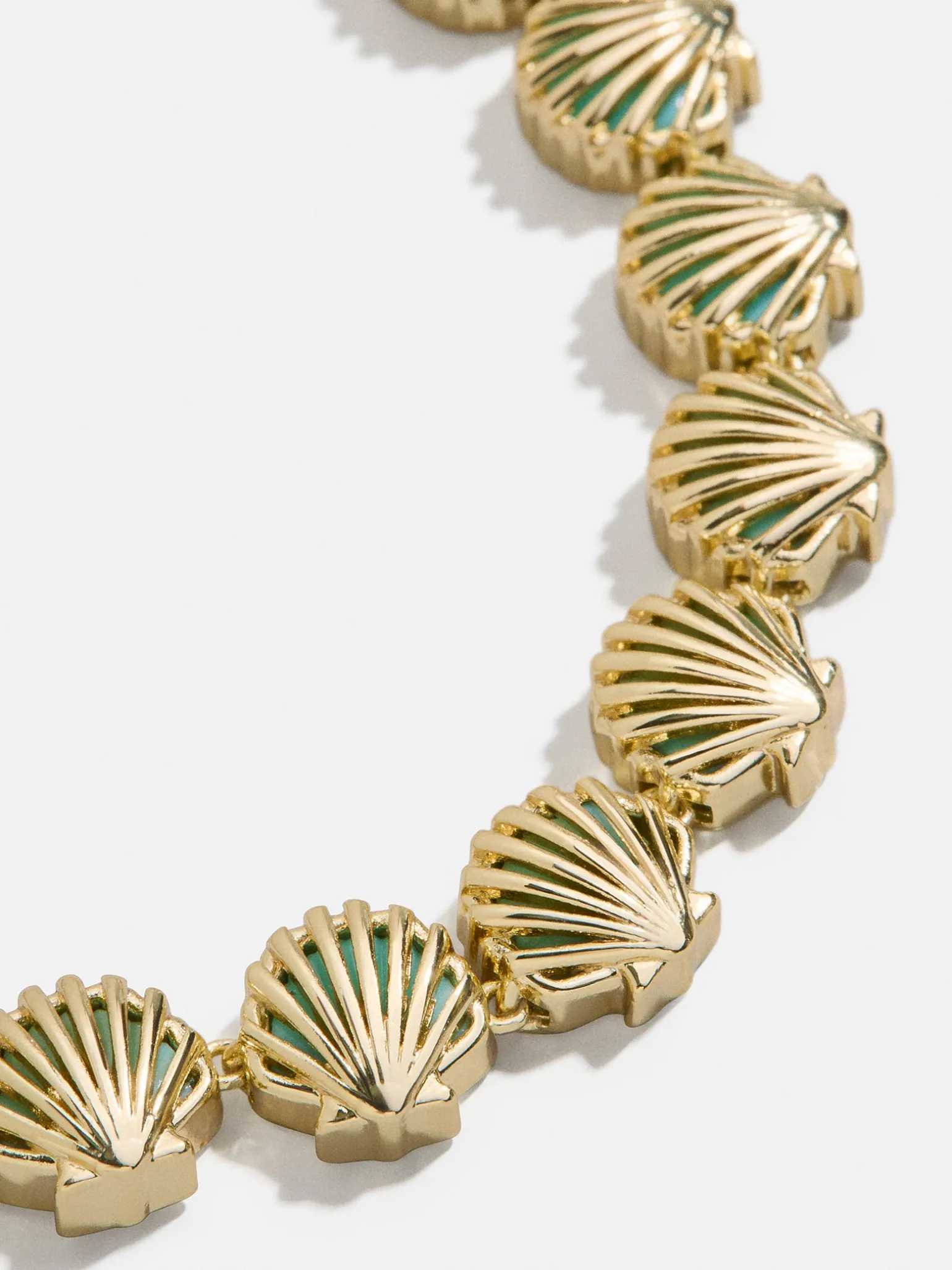 Halle Tennis Bracelet - Gold/Turquoise