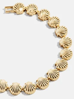 Halle Tennis Bracelet - Gold/Turquoise