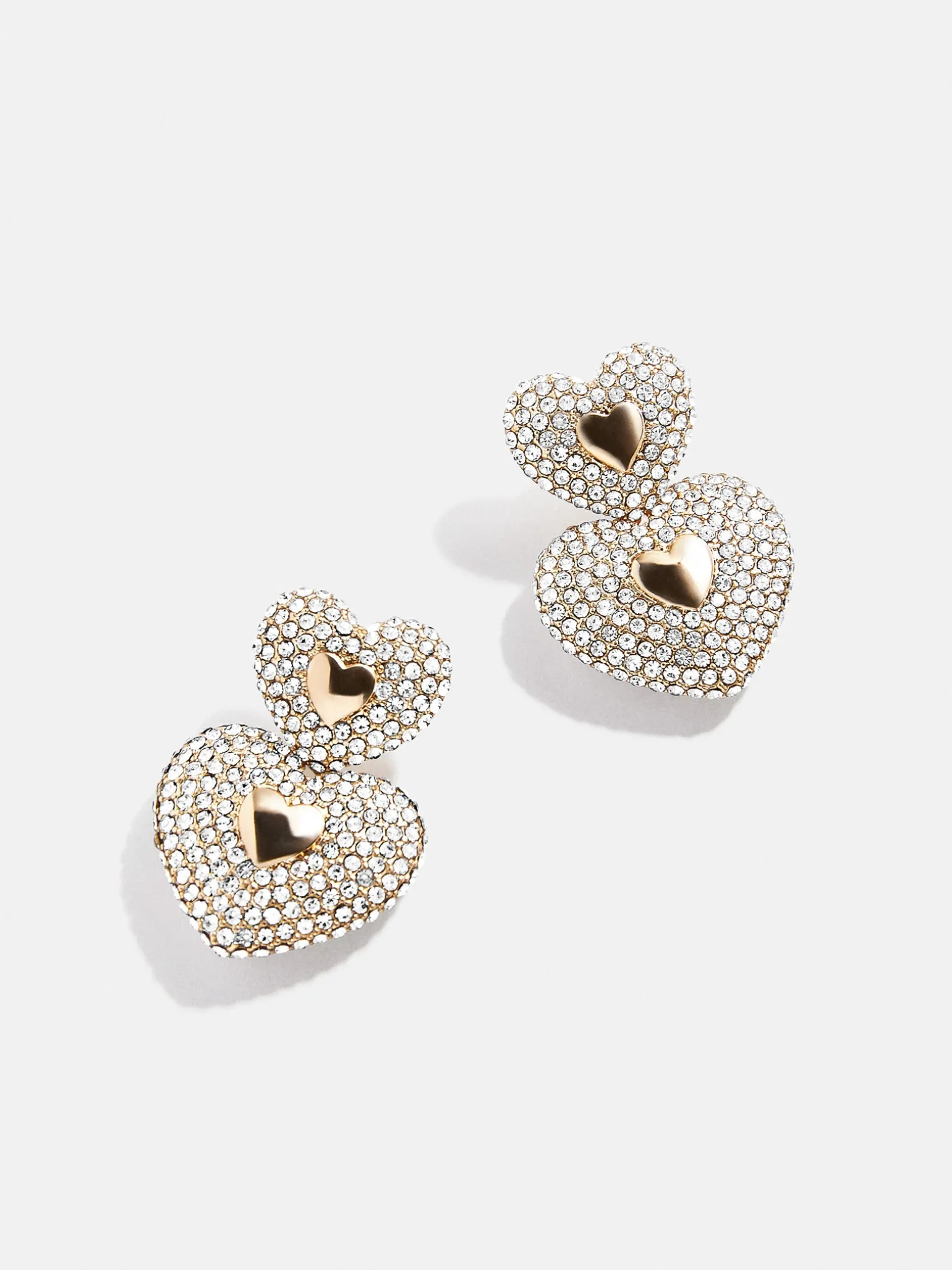 Haven Earrings - Gold/Pavé