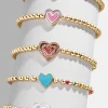 Hearts & Hugs Kid's Bracelet Set - Gemstone Hearts