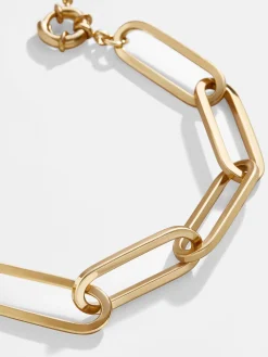 Hera Bracelet - Large Gold Plated Brass