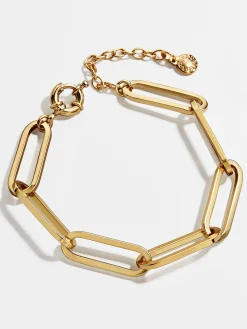 Hera Bracelet - Large Gold Plated Brass