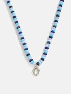 High Energy Semi-Precious Necklace - Hamsa