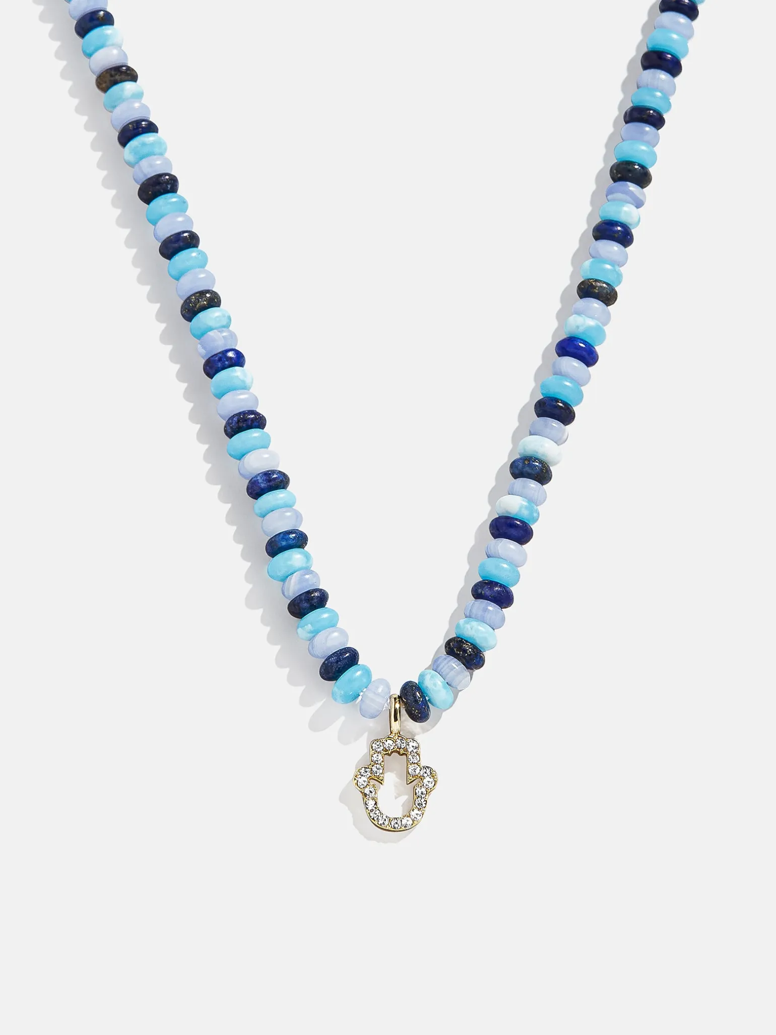 High Energy Semi-Precious Necklace - Hamsa