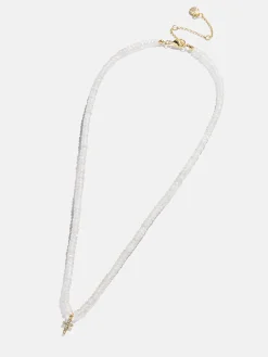 High Energy Semi-Precious Necklace - Cross