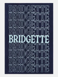 In the Bag Custom Blanket - Light Blue/Navy