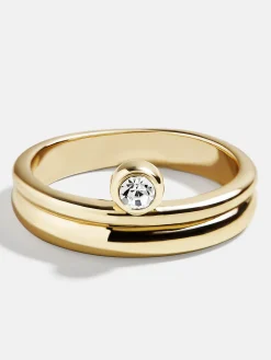 Isabella Ring - Gold/Pavé
