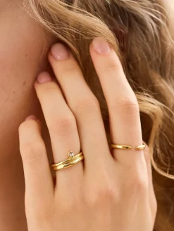 Isabella Ring - Gold/Pavé