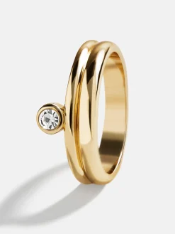 Isabella Ring - Gold/Pavé