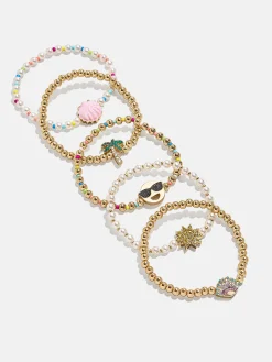 Island Time Kids’ Bracelet Set - Seashell