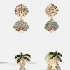 Island Time Kids’ Earring Set - Seashell