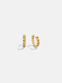 Jessica 18K Gold Vermeil Vermeil Birthstone Earrings - Topaz