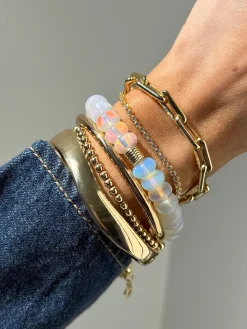 Joan Semi-Precious Bracelet - Clear