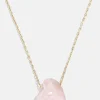 Juno Rose Quartz Necklace - Rose Quartz Stone