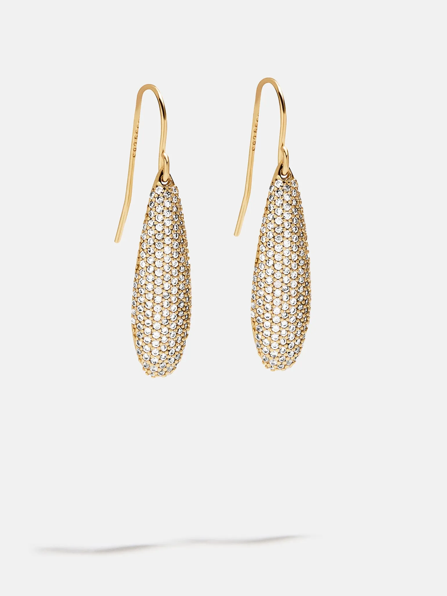 18K Gold Vermeil Ashley Earrings - Large