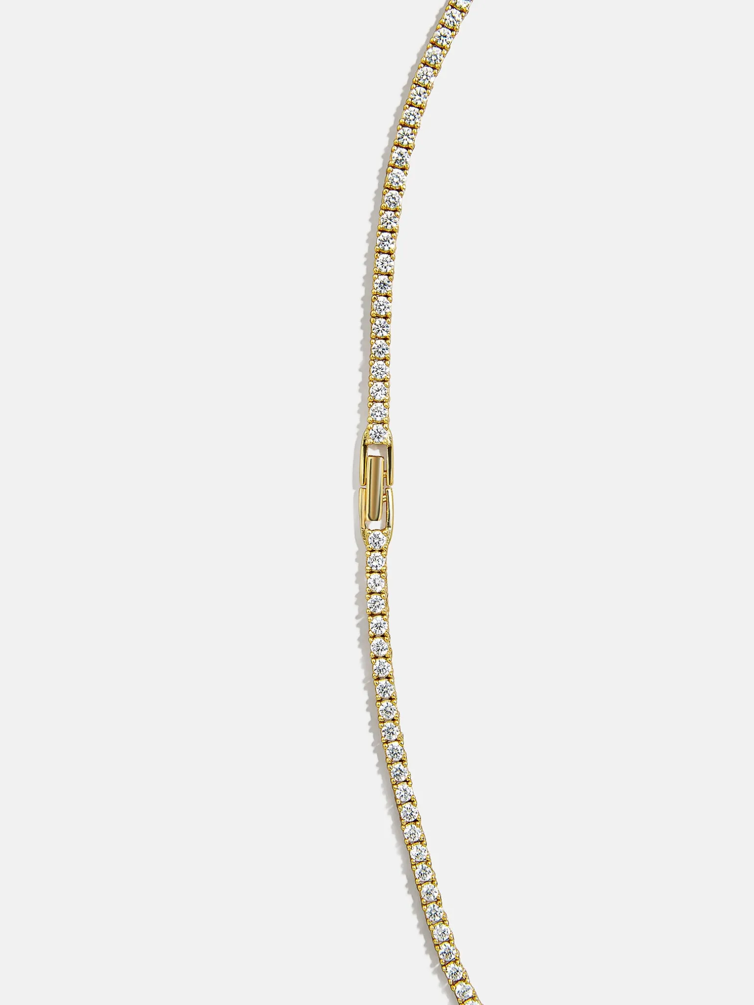 18K Gold Vermeil Bennett Classic Tennis Necklace - 18K Gold Vermeil