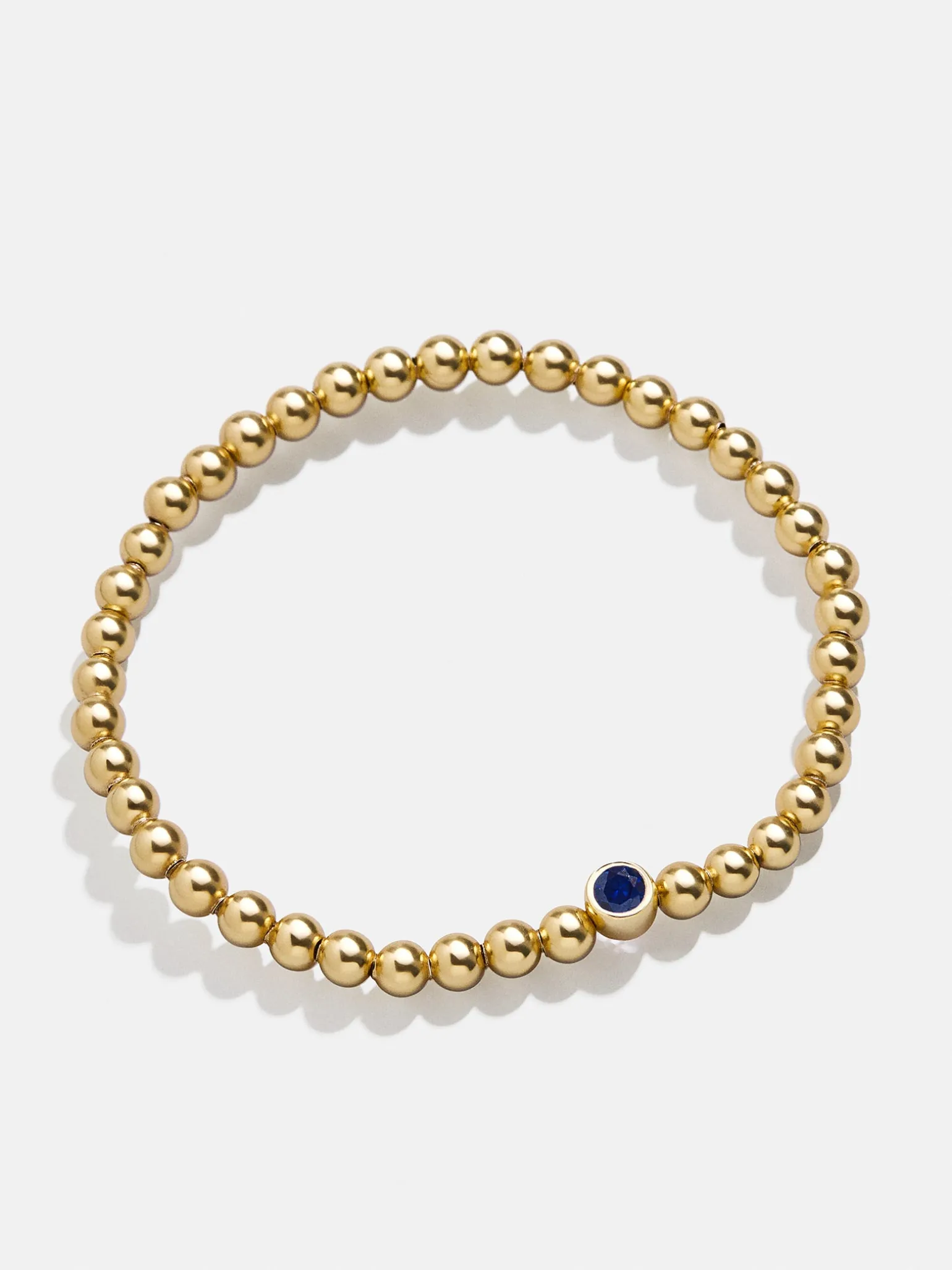 18K Gold Vermeil Birthstone Pisa Bracelet - Sapphire