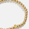 18K Gold Vermeil Birthstone Pisa Bracelet - Topaz