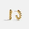 18K Gold Vermeil Cece Earrings - Gold
