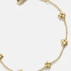 18K Gold Vermeil Clover Bracelet - Clover