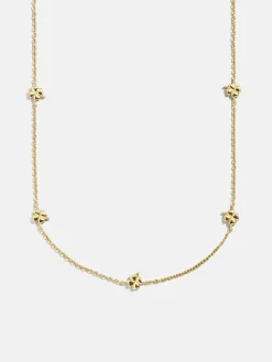 18K Gold Vermeil Clover Necklace - Clover