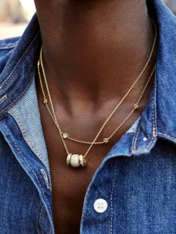 18K Gold Vermeil Clover Necklace - Clover