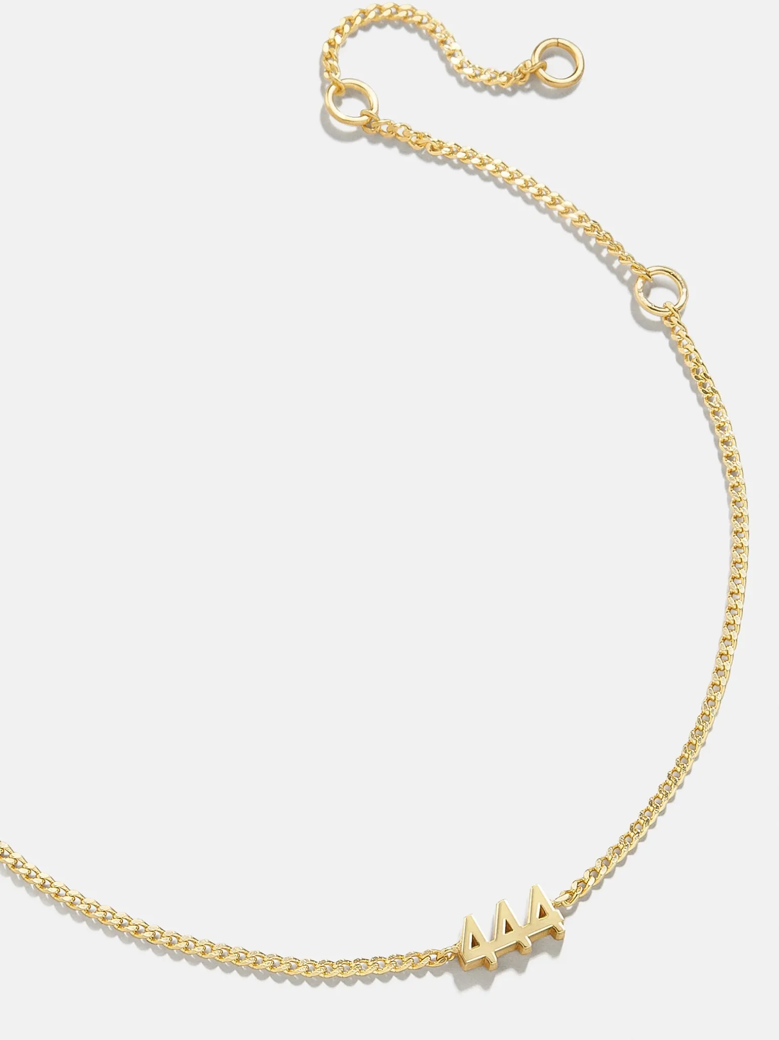 18K Gold Vermeil Custom Angel Number Bracelet