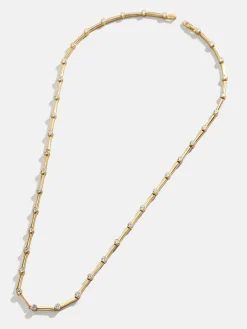 18K Gold Vermeil Eve Necklace - Gold/Pavé