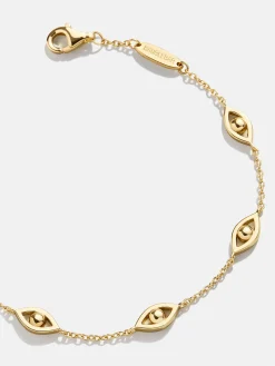 18K Gold Vermeil Evil Eye Bracelet - Evil Eye