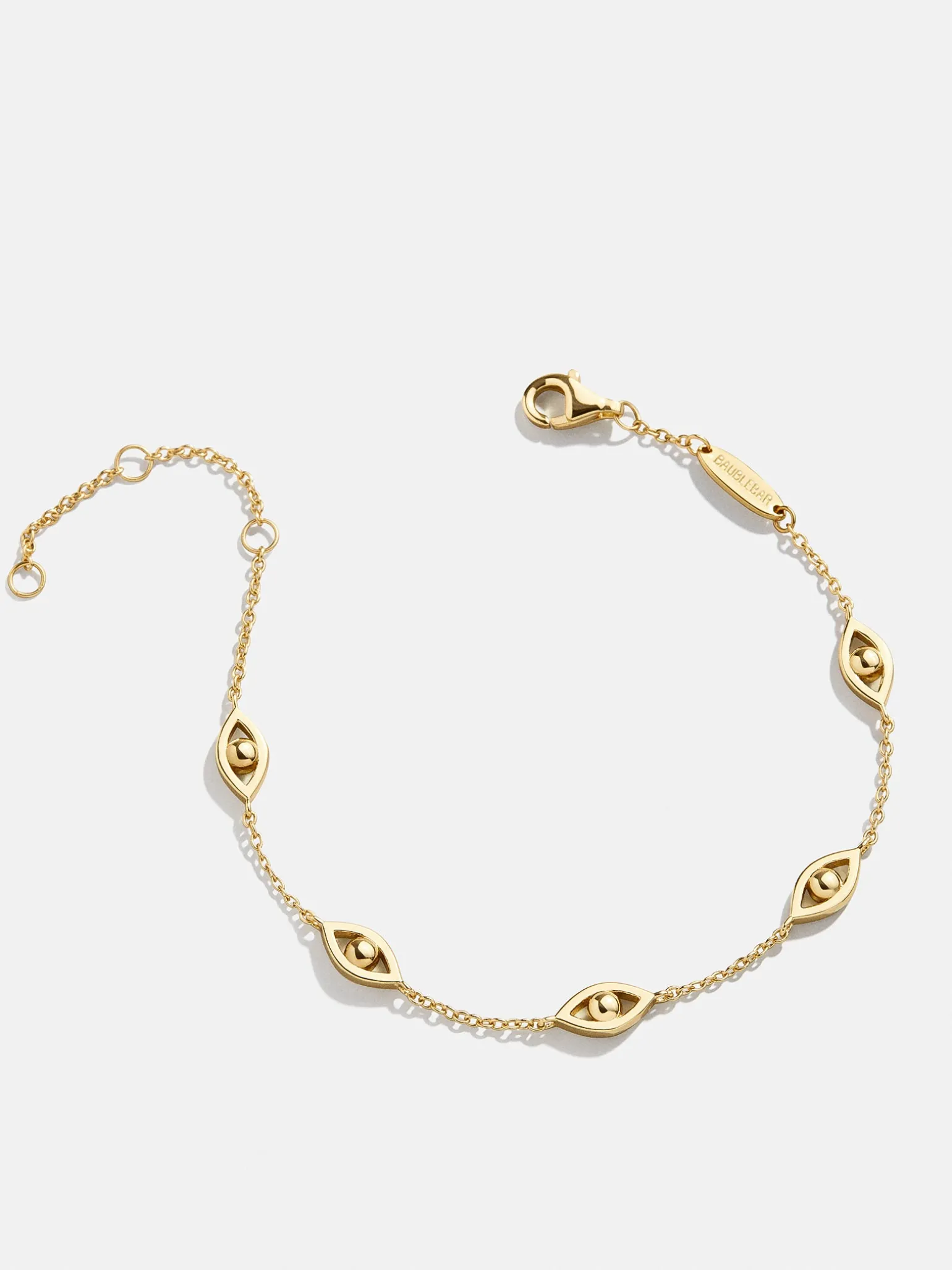 18K Gold Vermeil Evil Eye Bracelet - Evil Eye