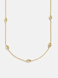 18K Gold Vermeil Evil Eye Necklace - Evil Eye