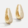 18K Gold Vermeil Gracie Earrings - Gold/Pavé