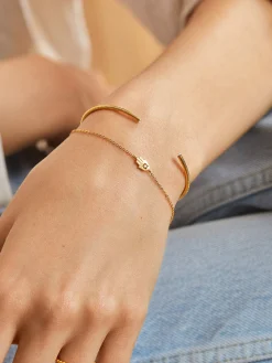 18K Gold Vermeil Hamsa Bracelet - Hamsa