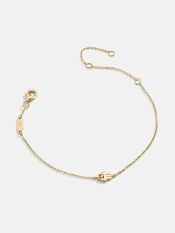 18K Gold Vermeil Hamsa Bracelet - Hamsa