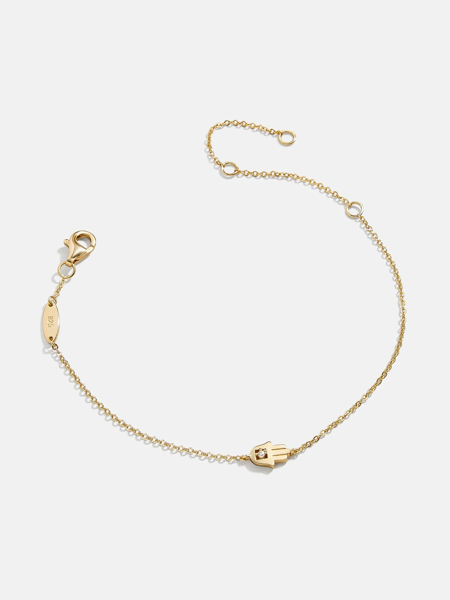 18K Gold Vermeil Hamsa Bracelet - Hamsa