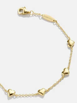 18K Gold Vermeil Heart Bracelet - Heart