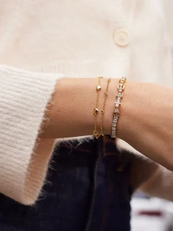 18K Gold Vermeil Heart Bracelet - Heart