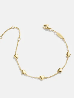 18K Gold Vermeil Heart Bracelet - Heart