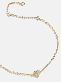 18K Gold Vermeil Heart Bracelet - Heart