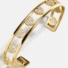 18K Gold Vermeil Heart Cuff Bracelet - Heart