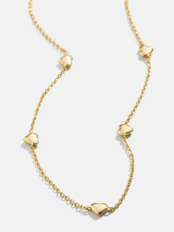 18K Gold Vermeil Heart Necklace - Heart