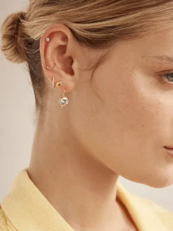 18K Gold Vermeil Just For Fun Earrings - Seashell