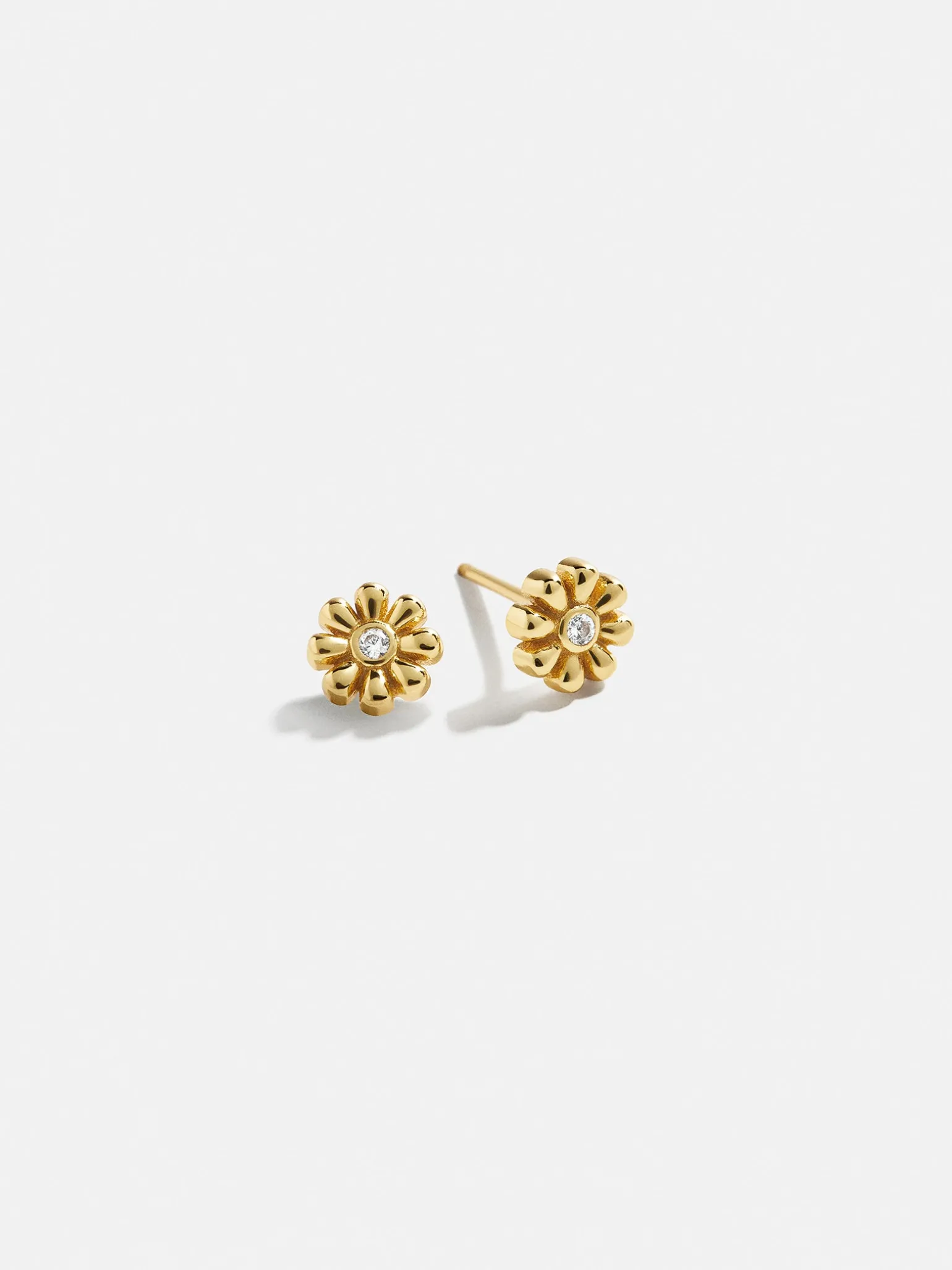 18K Gold Vermeil Just For Fun Earrings - Flower