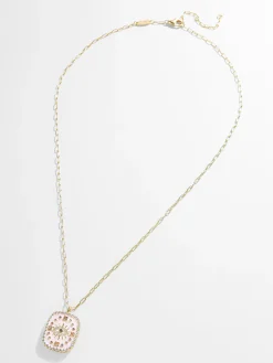 18K Gold Vermeil Medallion Necklace - Evil Eye