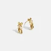 18K Gold Vermeil Sports Delicate Stud - Ballet