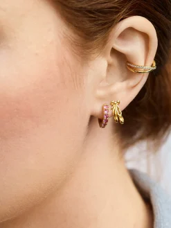 18K Gold Vermeil Sports Delicate Stud - Ballet