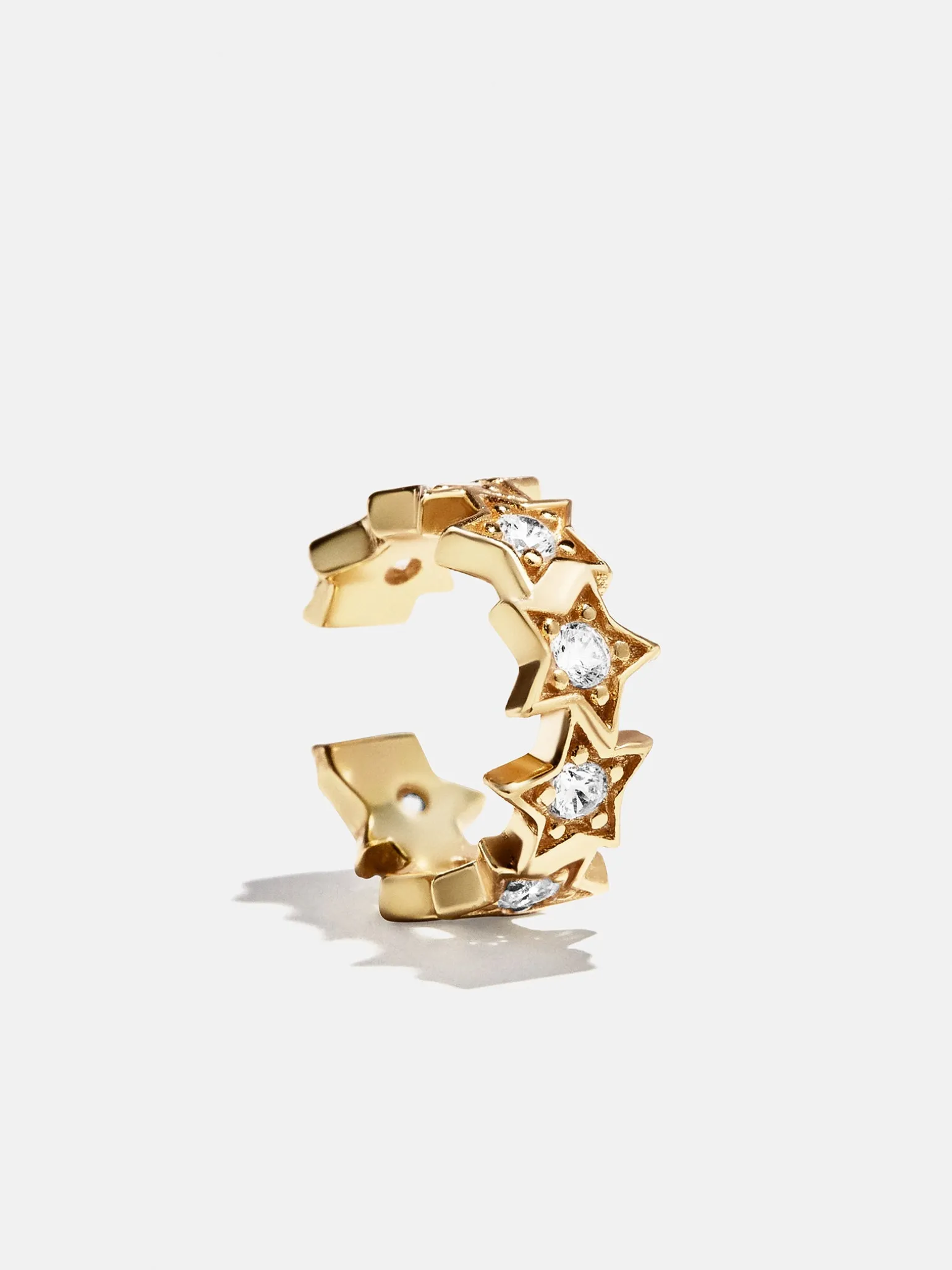 18K Gold Vermeil Star Ear Cuff - Star