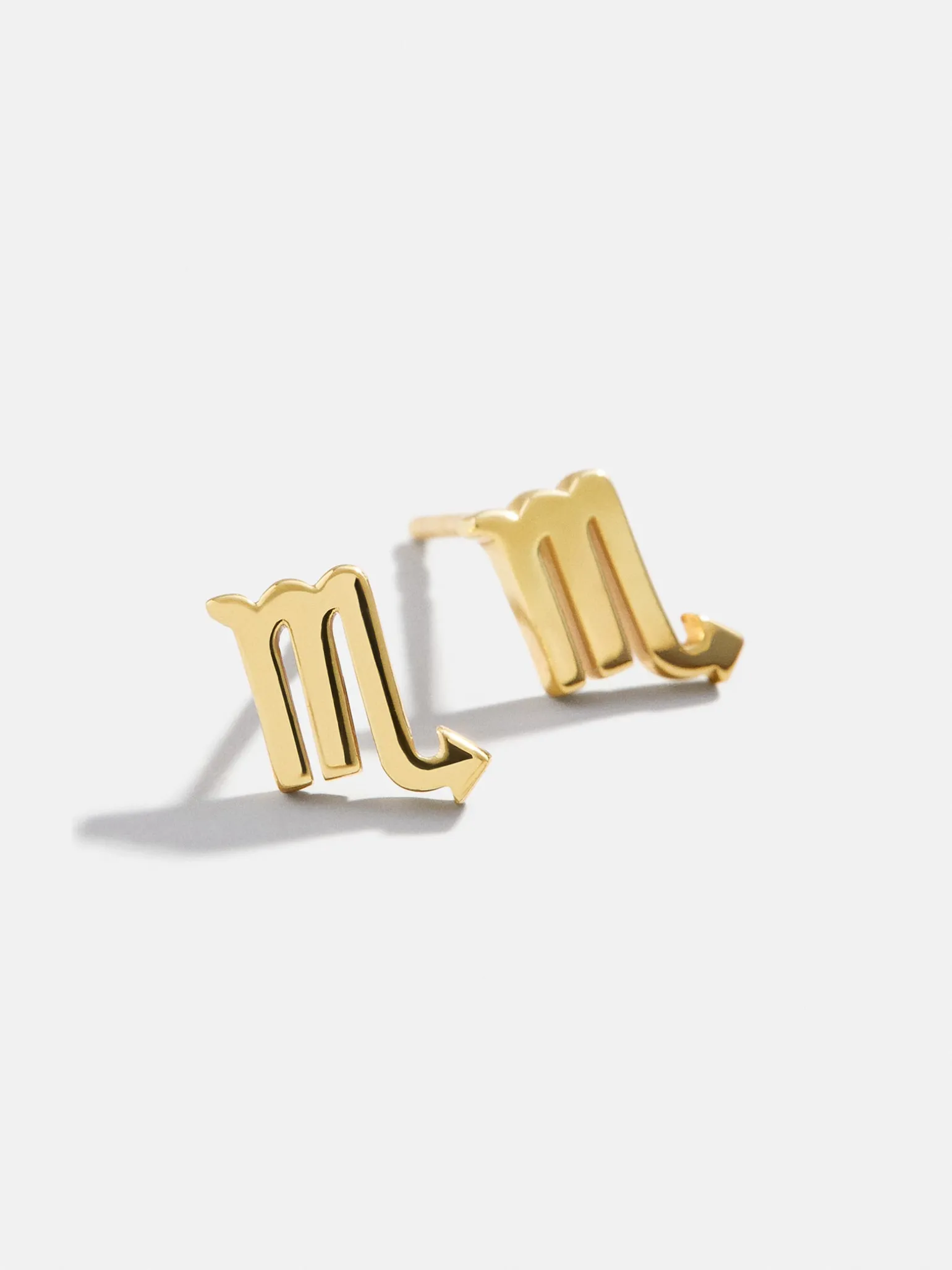 18K Gold Vermeil Zodiac Earrings - 18K Gold Vermeil