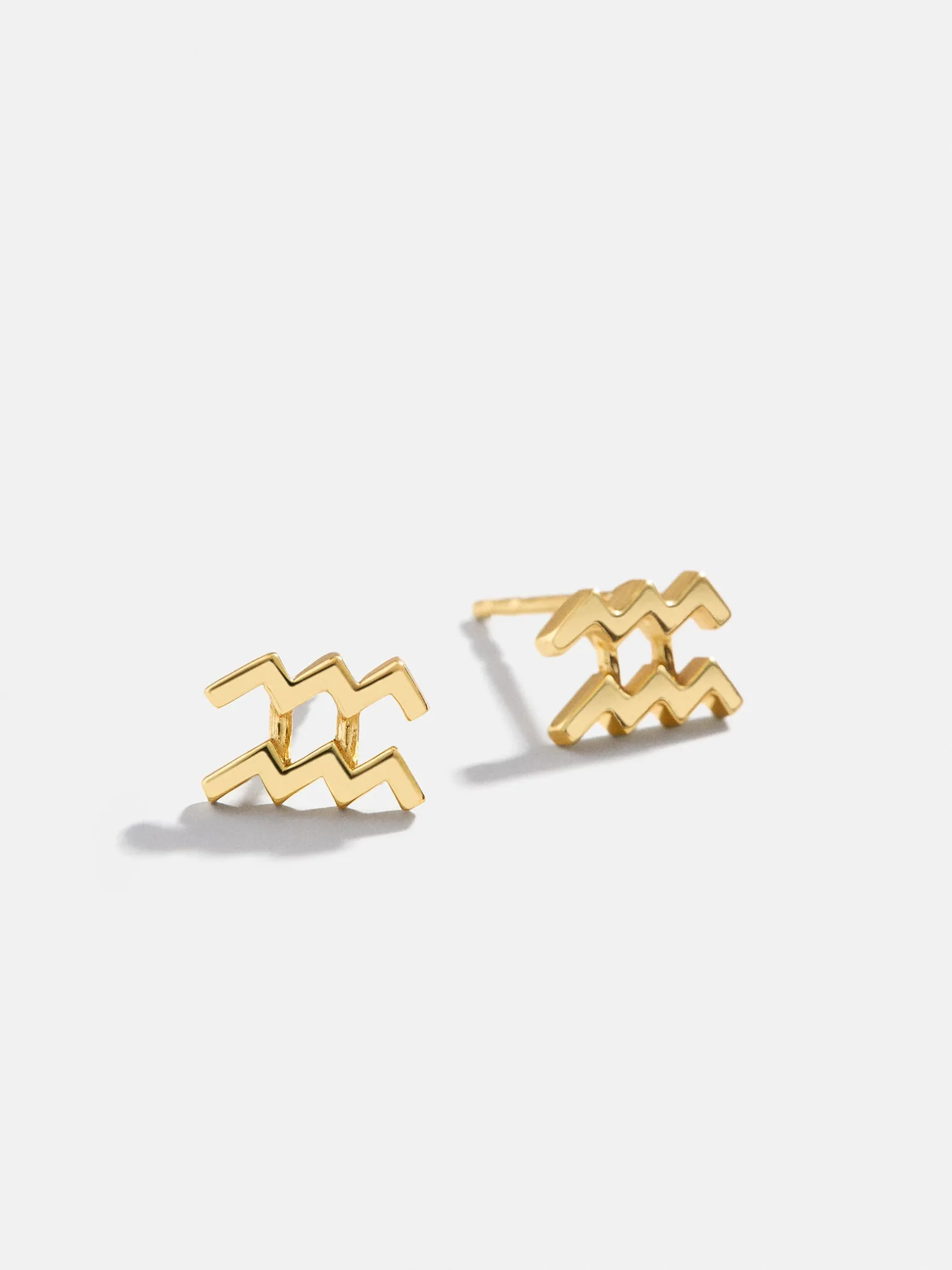 18K Gold Vermeil Zodiac Earrings - 18K Gold Vermeil