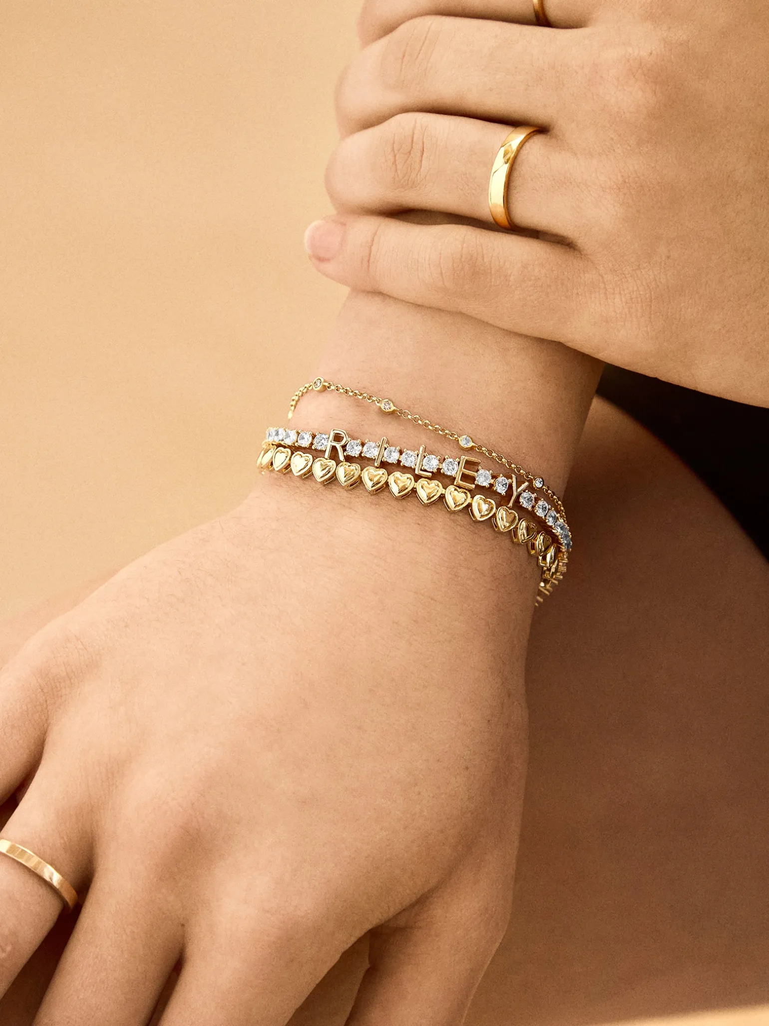 Kali Tennis Bracelet - Gold